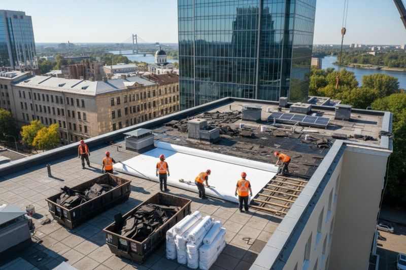 Signs It’s Time For A Flat Roof Replacement